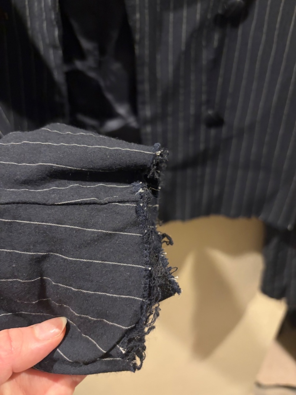 Rta grey pinstripe blazer - Picture 4 of 5